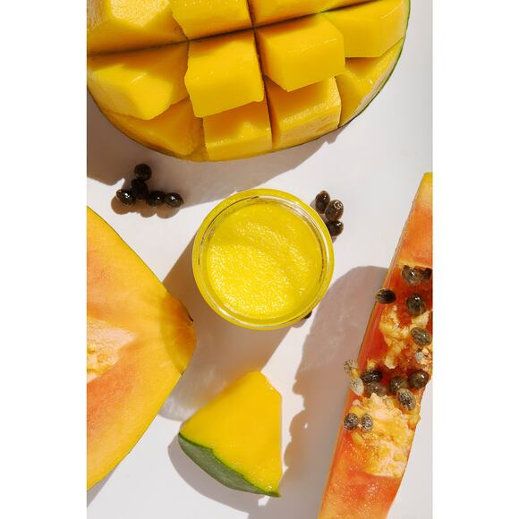 Sugar Scrub-Souffle For Body and Face "Mango-Papaya" - 1.5 oz sample jar - Picture 3 of 5